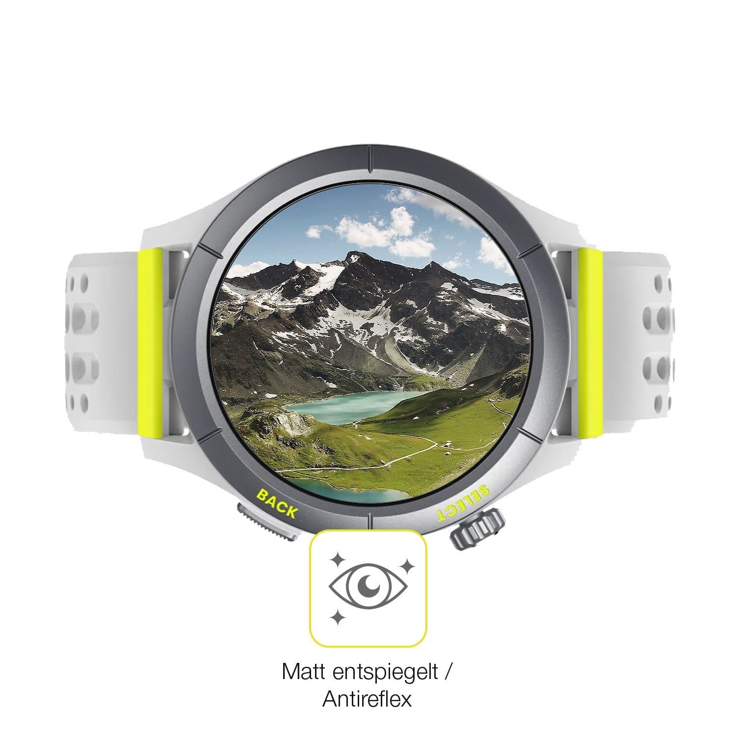2x Full Cover Schutzfolie matt für Amazfit Cheetah (5)