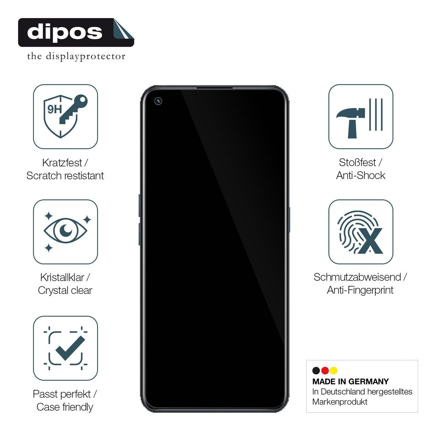 1x 9H Schutzfolie für Realme GT Neo Flash version  (7)