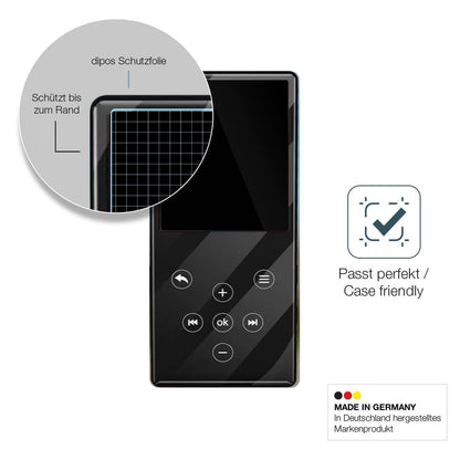 2x 9H Schutzfolie für Gueray Q9 MP3-Player Panzerf (6)