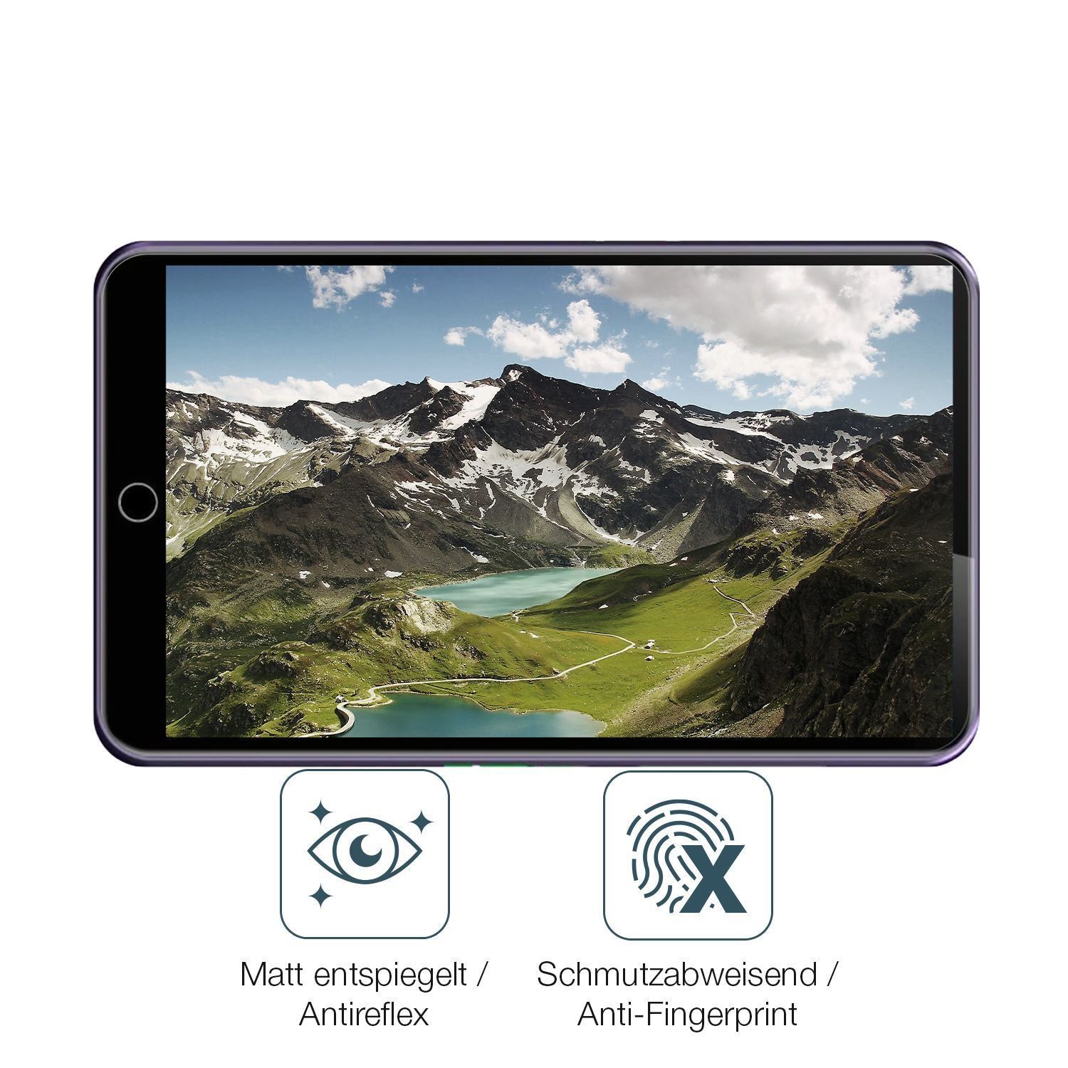 4x Schutzfolie matt für Fanvace M32 MP3-Player Dis (4)
