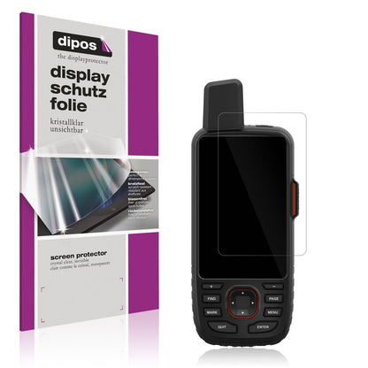 2x Schutzfolie klar für Garmin GPSMAP 67 67i Displ (1)