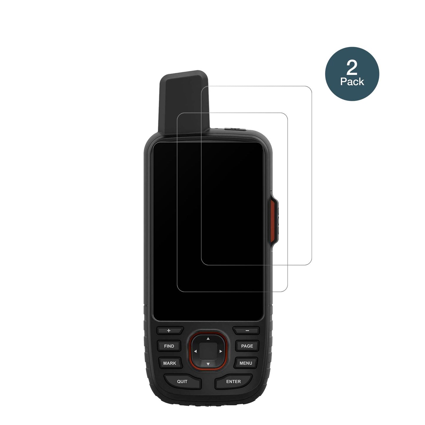 2x 9H Schutzfolie matt für Garmin GPSMAP 67 67i Pa (2)