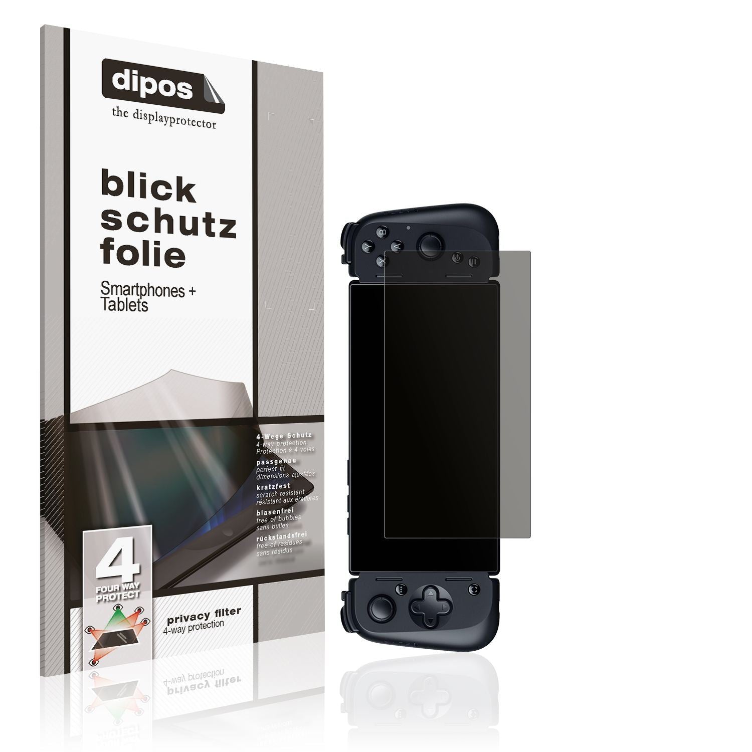 Blickschutzfolie für Razer Edge 1 matt Schutzfolie (1)