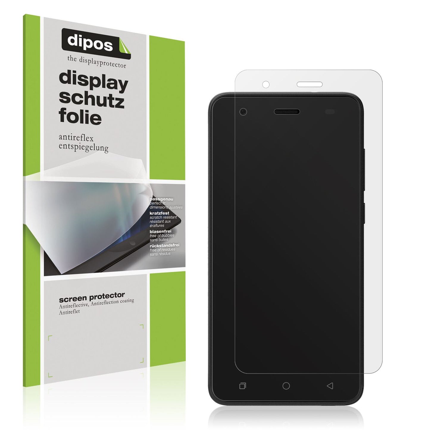 6x Schutzfolie matt für Coolpad Legacy GO Display- (1)