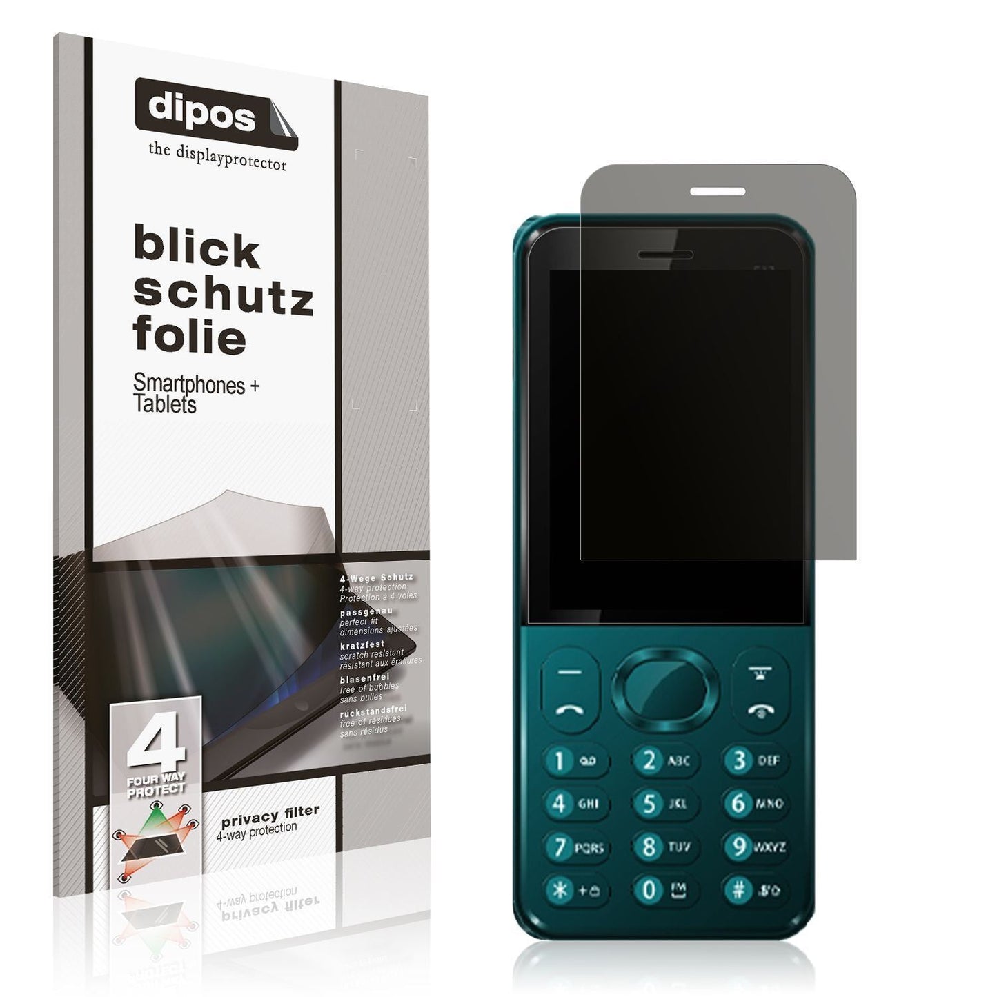 Blickschutzfolie für Benco P27 matt Schutzfolie Pr (1)