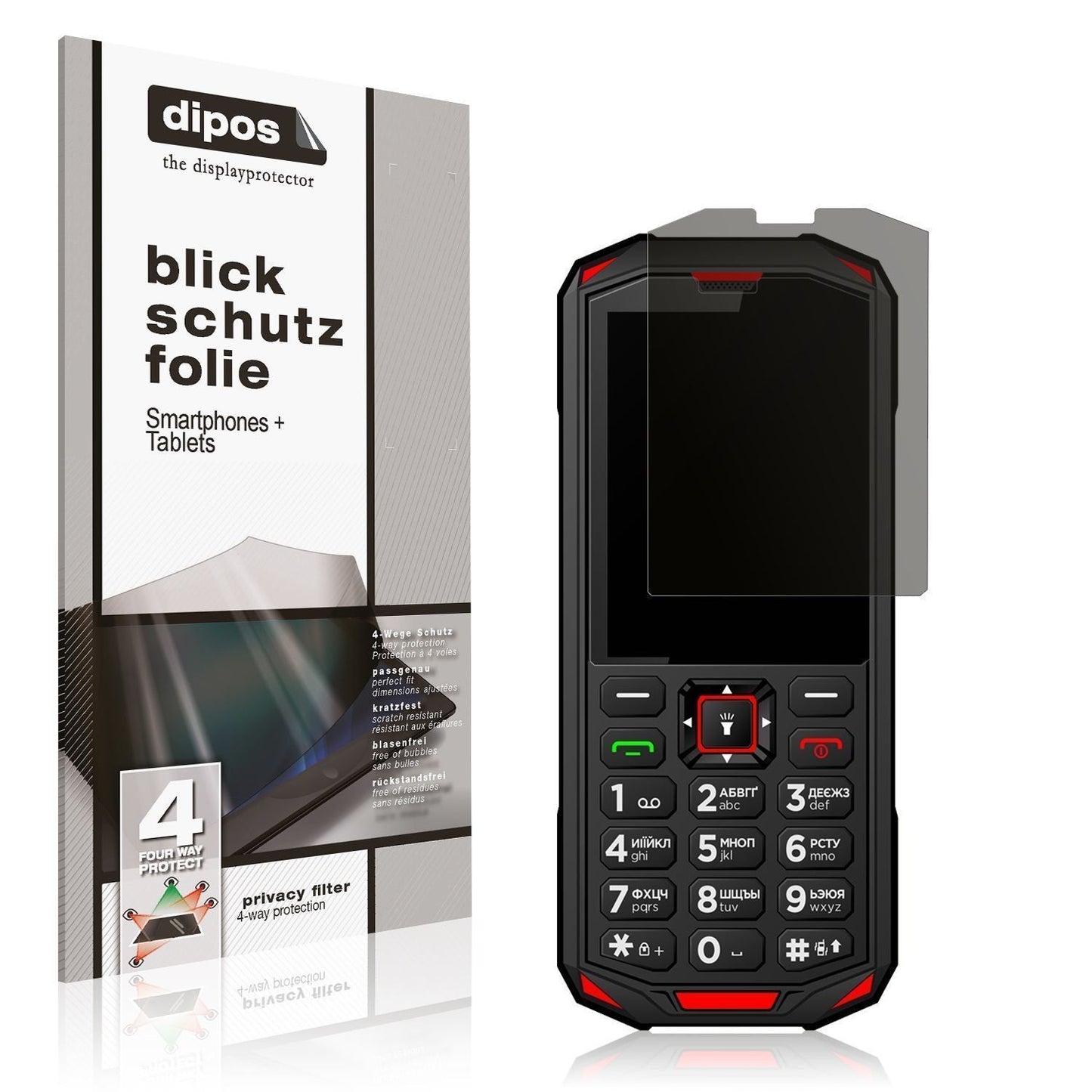 Blickschutzfolie für Sigma X-treme PA68 Wave matt  (1)