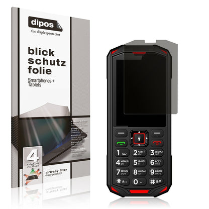 Blickschutzfolie für Sigma X-treme PA68 Wave matt  (1)