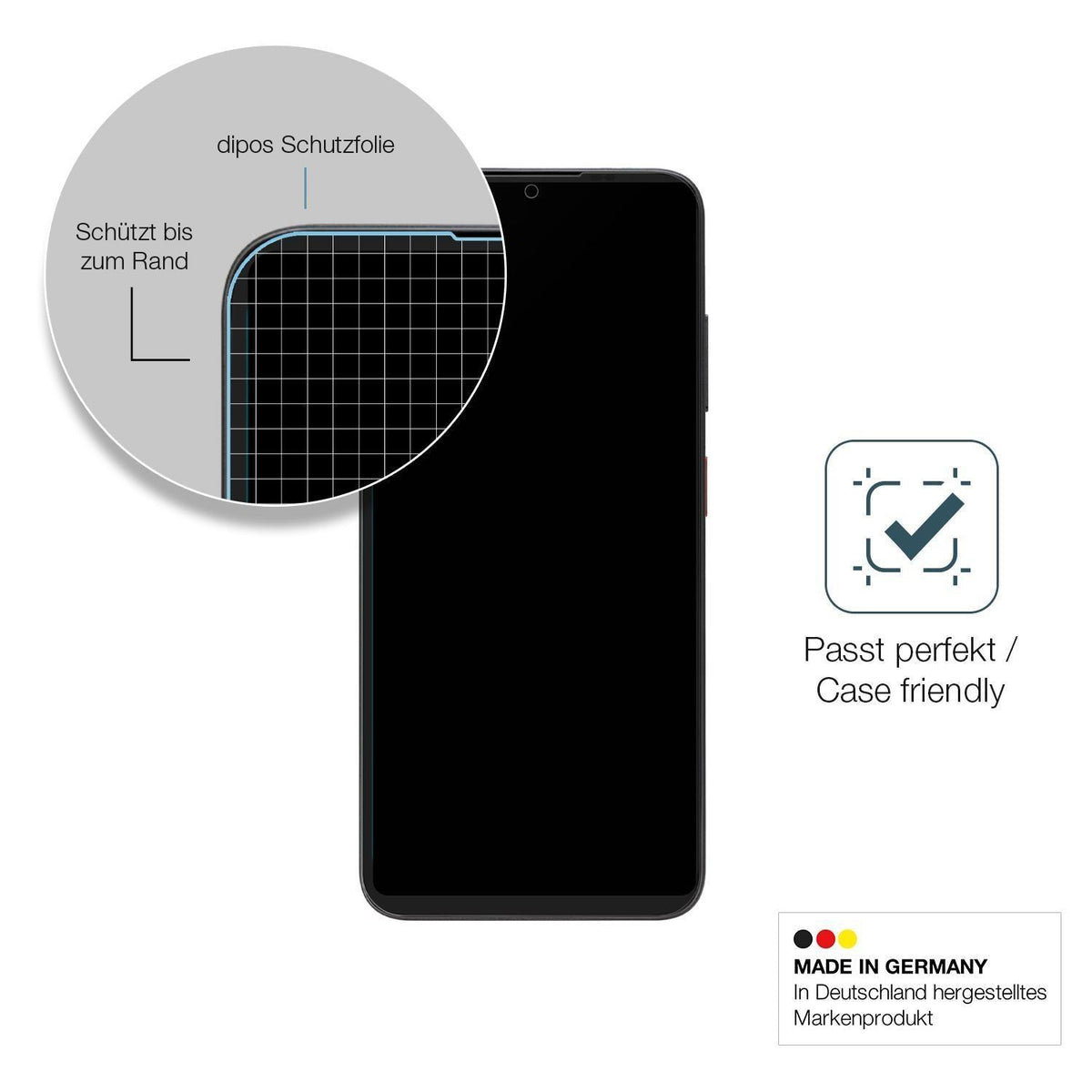 2x 9H Schutzfolie matt für ZTE Optus X Total Panze (6)