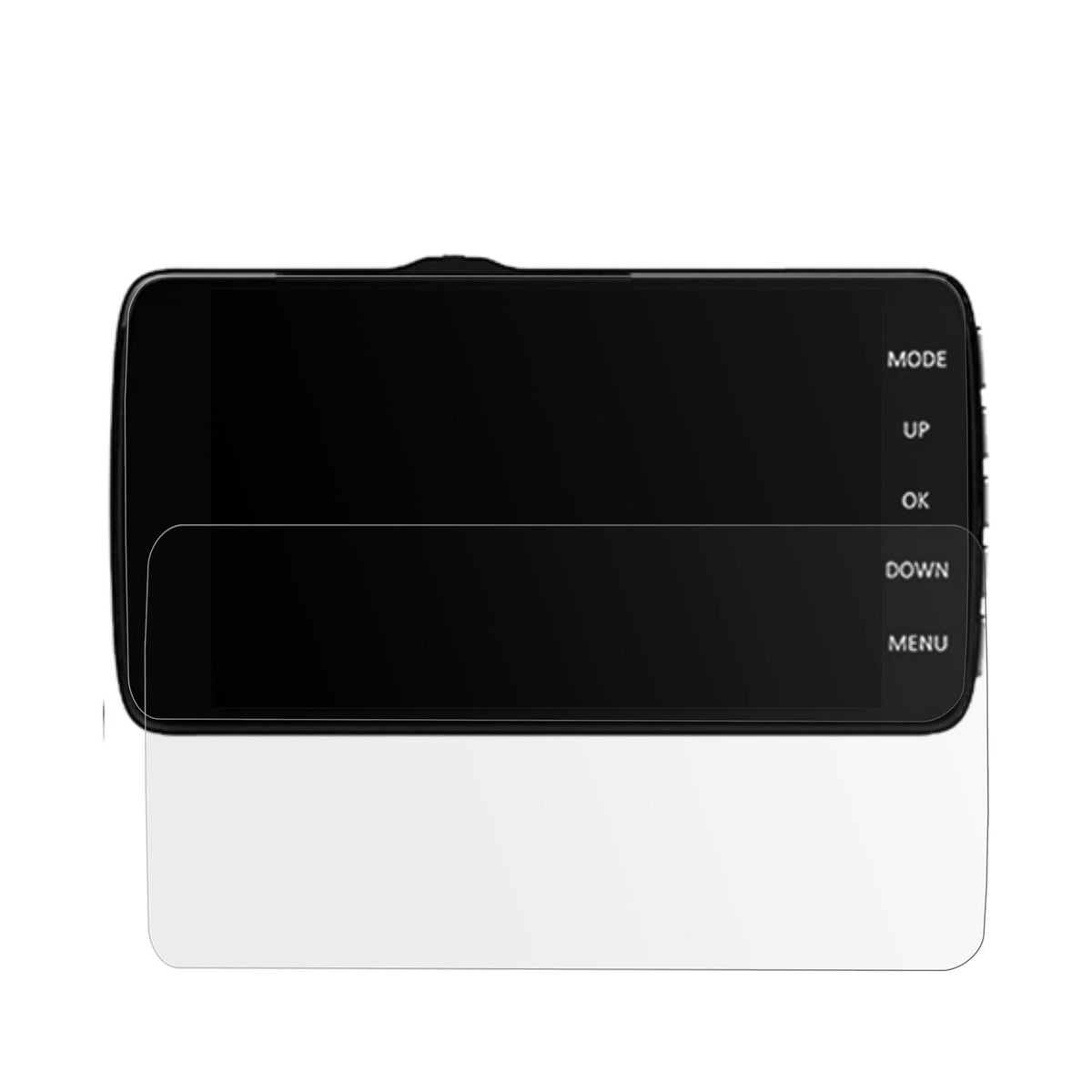 4x Schutzfolie matt für WeBeqer K20S Pro Dashcam D (2)