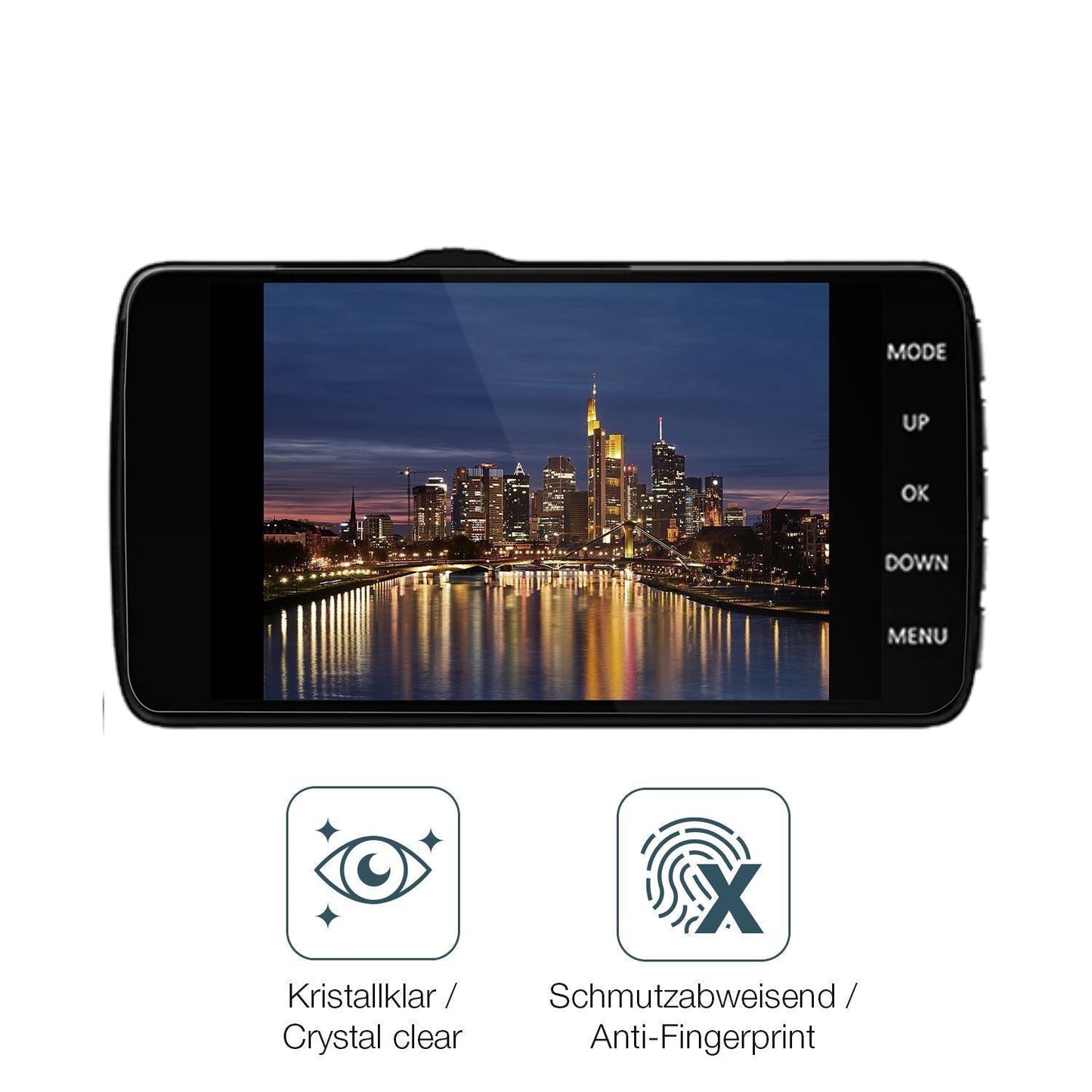 2x 9H Schutzfolie für WeBeqer K20S Dashcam Panzerf (5)