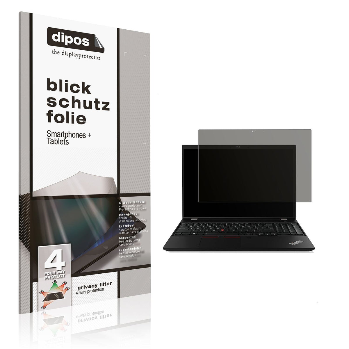Blickschutzfolie für Lenovo Thinkpad T15 matt Schu (1)