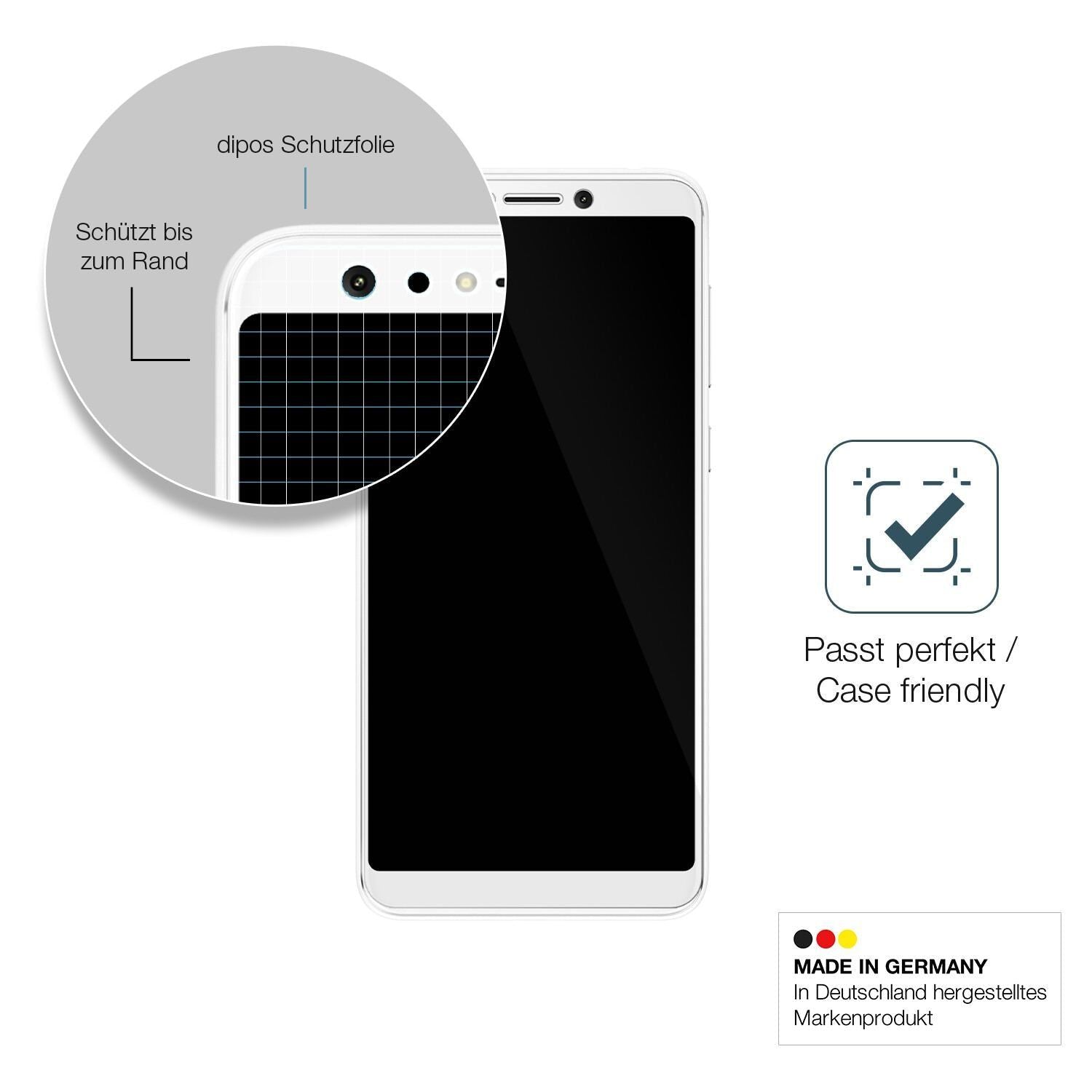 2x 9H Schutzfolie für Asus Zenfone 5 Selfie Pro Pa (6)
