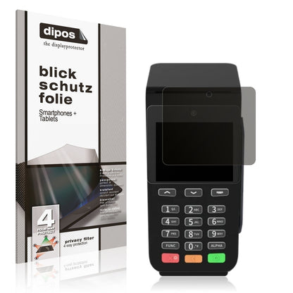 Blickschutzfolie für Pax Q58 matt Schutzfolie Priv (1)