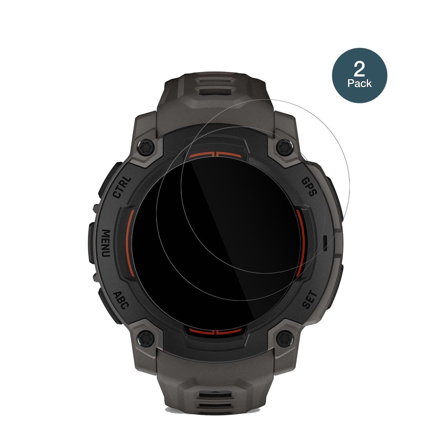 2x 9H Schutzfolie für Garmin Instinct E 45mm Panze (2)