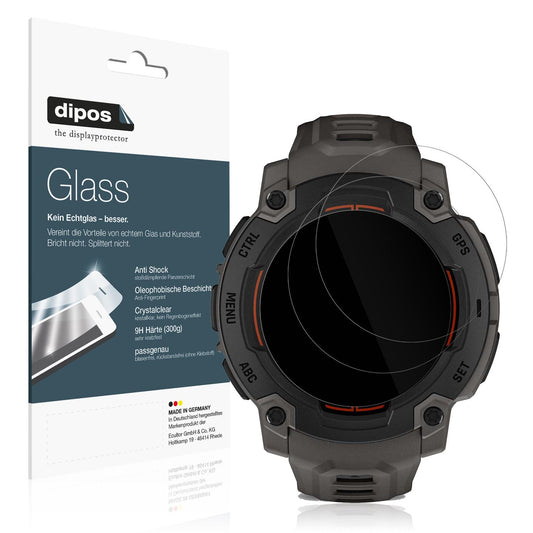 2x 9H Schutzfolie für Garmin Instinct E 40mm Panze (1)