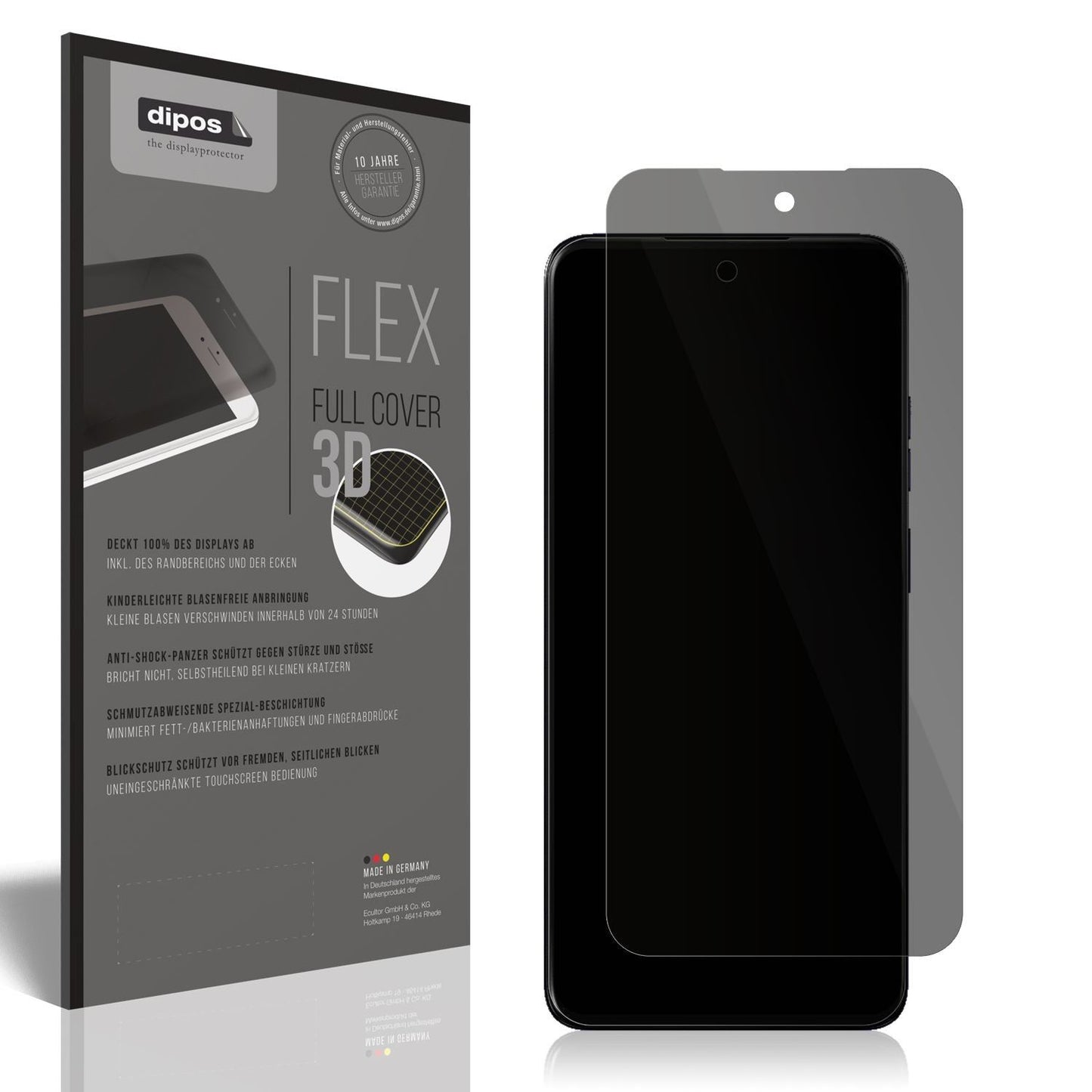 Full Cover Privacy Blickschutzfolie für Motorola M (1)