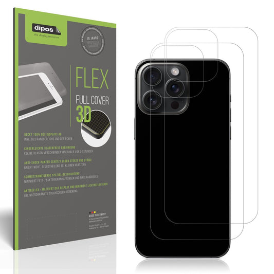 2x Full Cover Schutzfolie matt für Apple iPhone 15 (1)