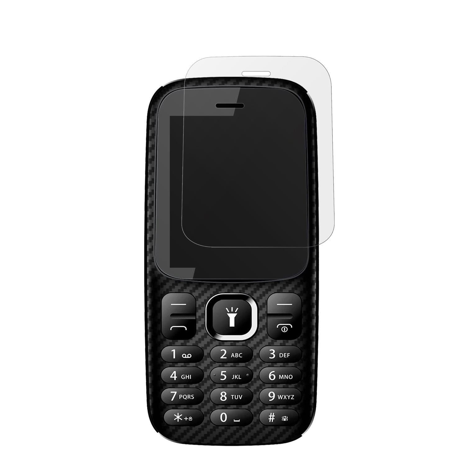 4x Schutzfolie matt für Energizer Mobile E13 Displ (2)