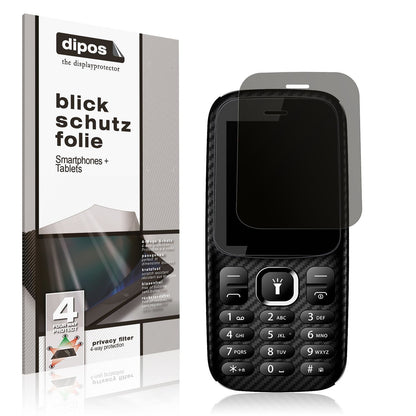 Blickschutzfolie für Energizer Mobile E13 matt Sch (1)