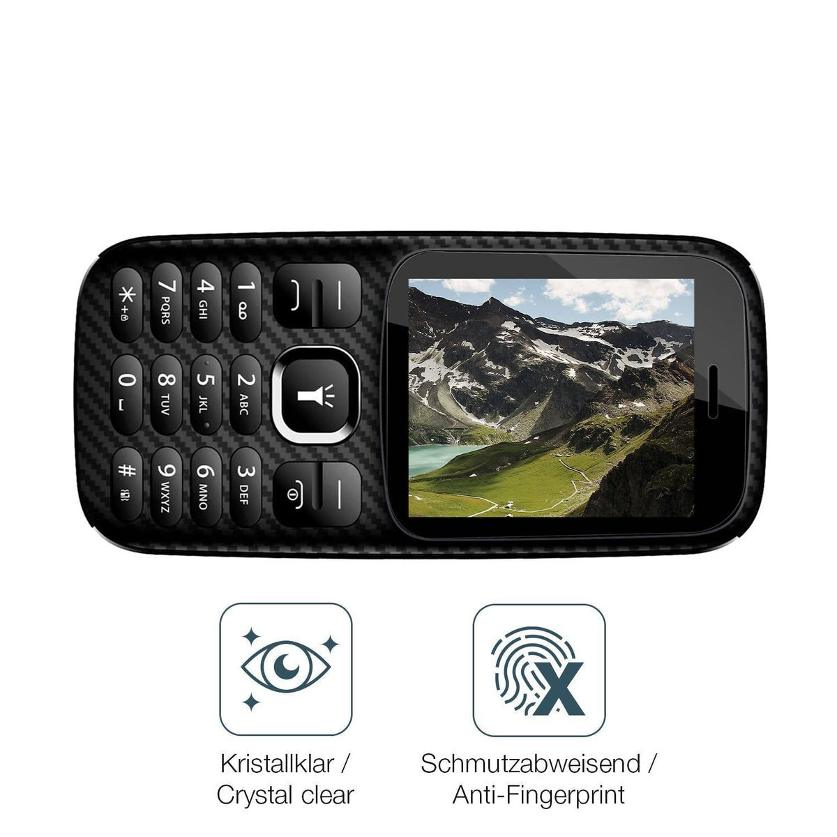 2x 9H Schutzfolie für Energizer Mobile E13 Panzerf (5)