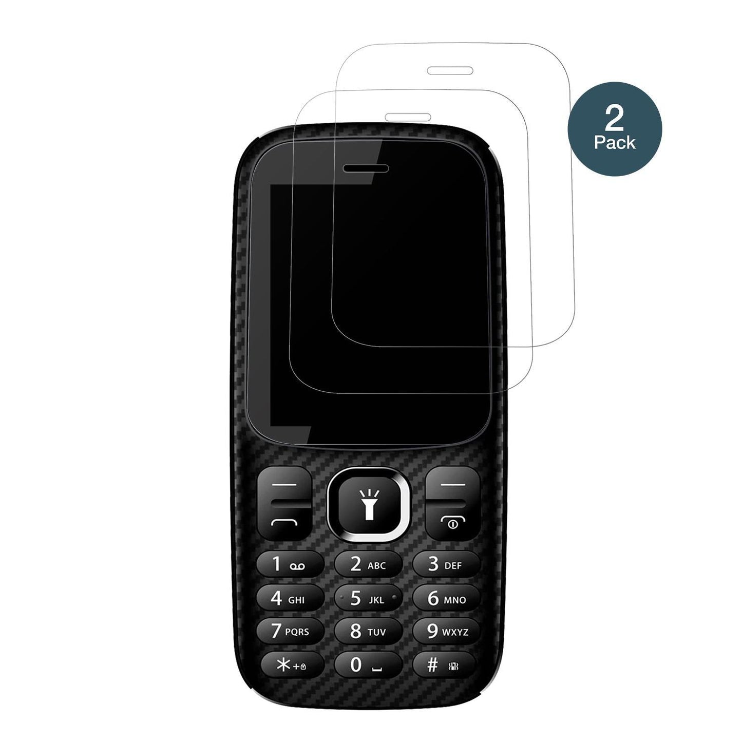 2x 9H Schutzfolie matt für Energizer Mobile E13 Pa (2)