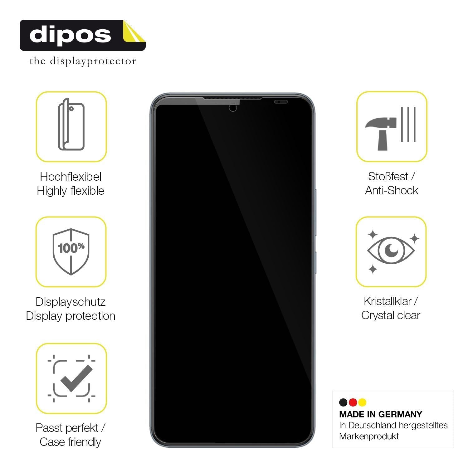 2x 3D Full Cover Schutzfolie für Mobicel IX Plus (7)