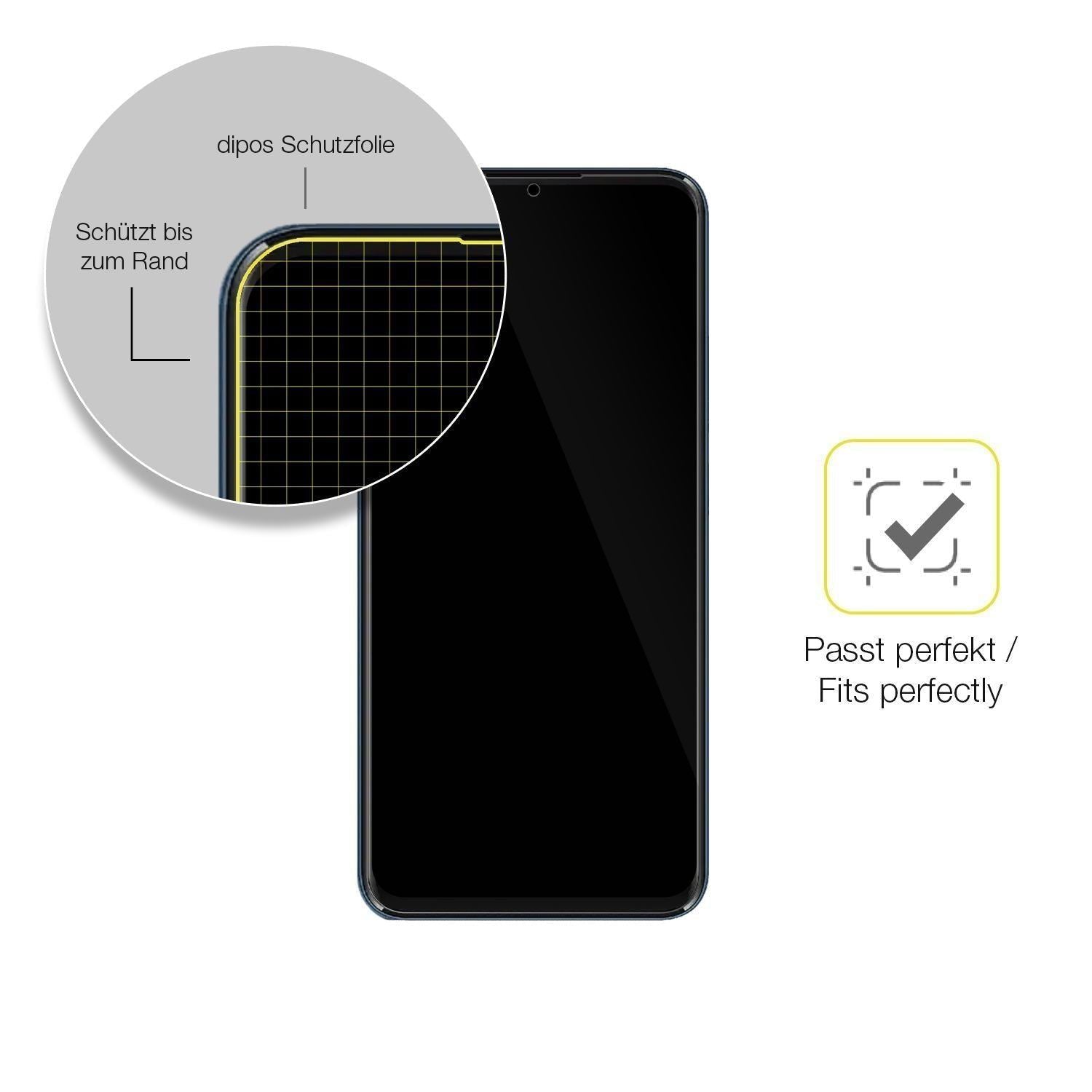 2x 3D Full Cover Schutzfolie für Mobicel RX17 (6)
