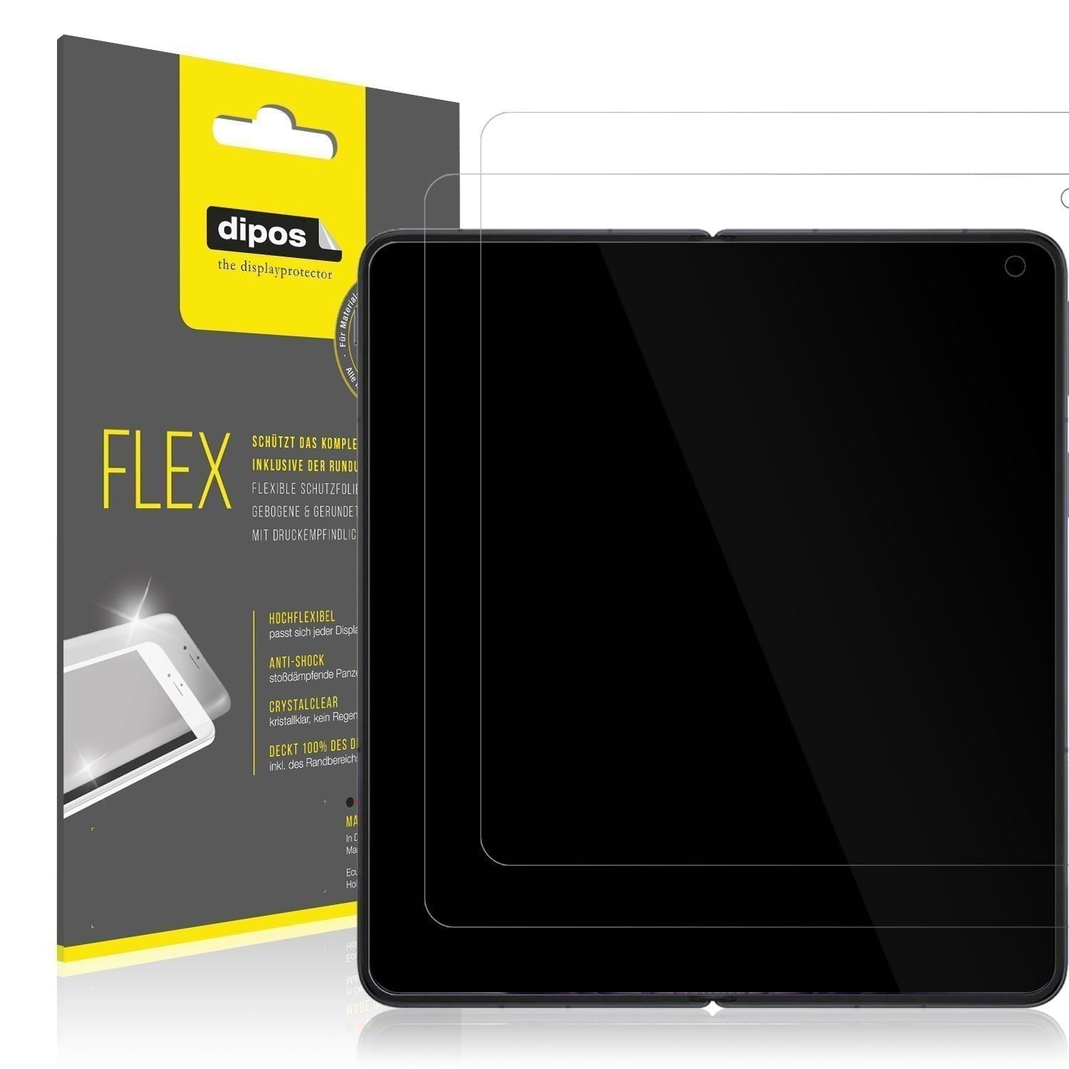 2x 3D Full Cover Schutzfolie für Oppo Find N5 Inne (1)