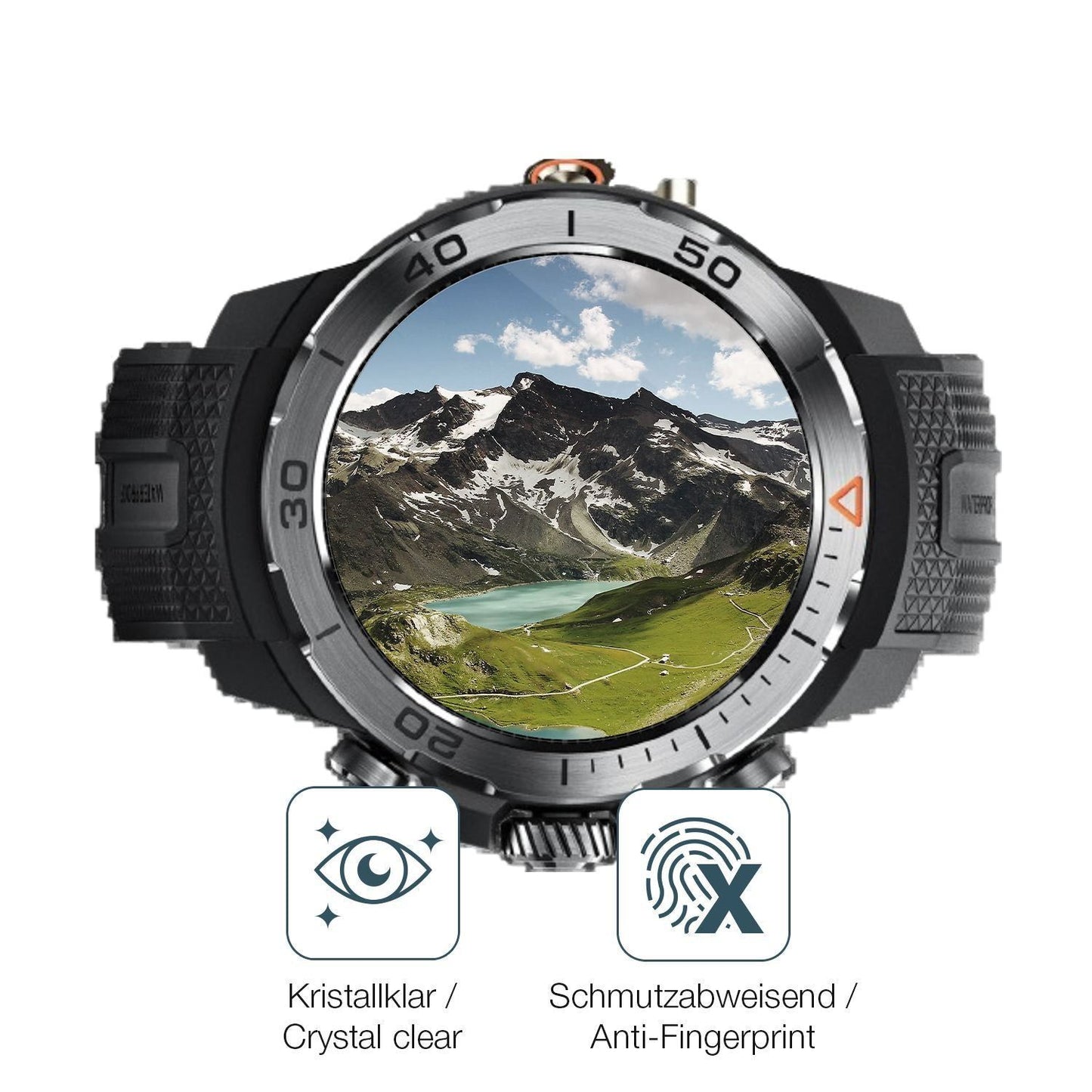 2x 9H Schutzfolie für Xiaomi Mibro GS Explorer Pan (5)