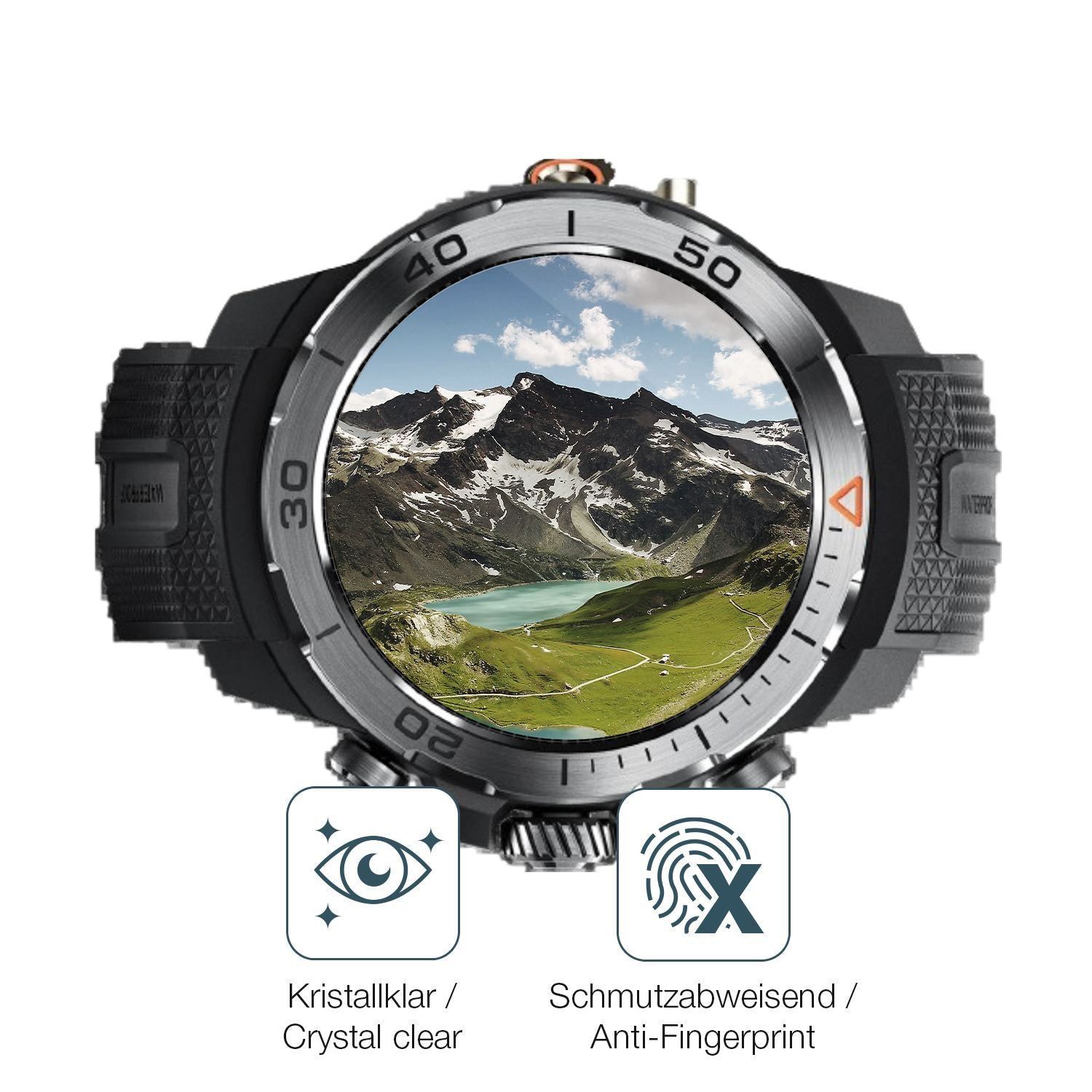 2x 9H Schutzfolie für Xiaomi Mibro GS Explorer Pan (5)