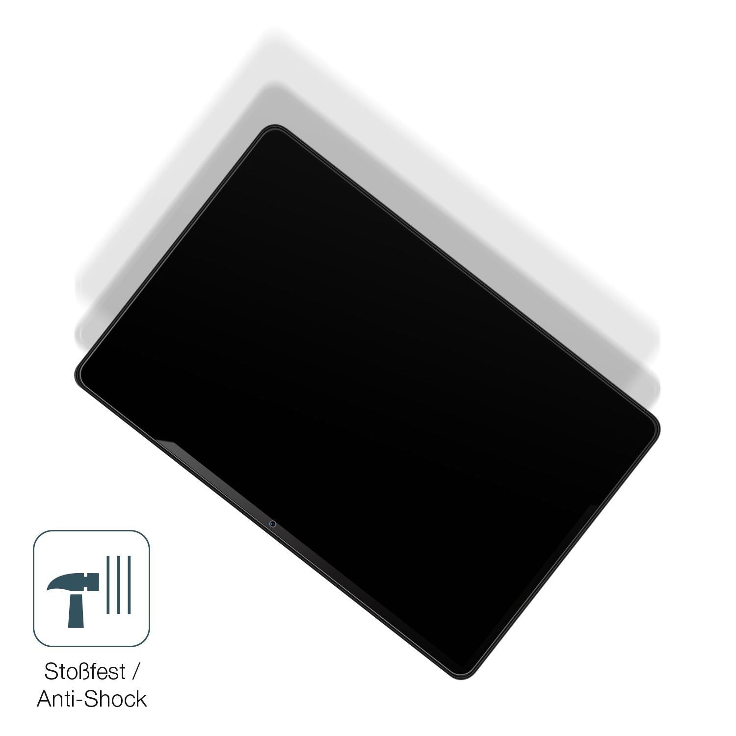 2x 9H Schutzfolie matt für Doogee T30E 11 Zoll Pan (4)
