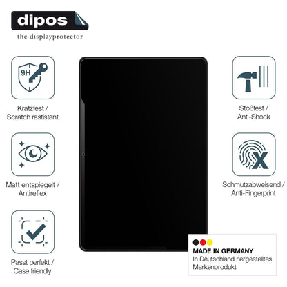 2x 9H Schutzfolie matt für Doogee T30E 11 Zoll Pan (7)