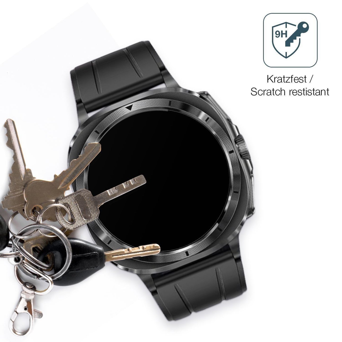 2x 9H Schutzfolie matt für Marsyu E03 1.43 Zoll Pa (3)