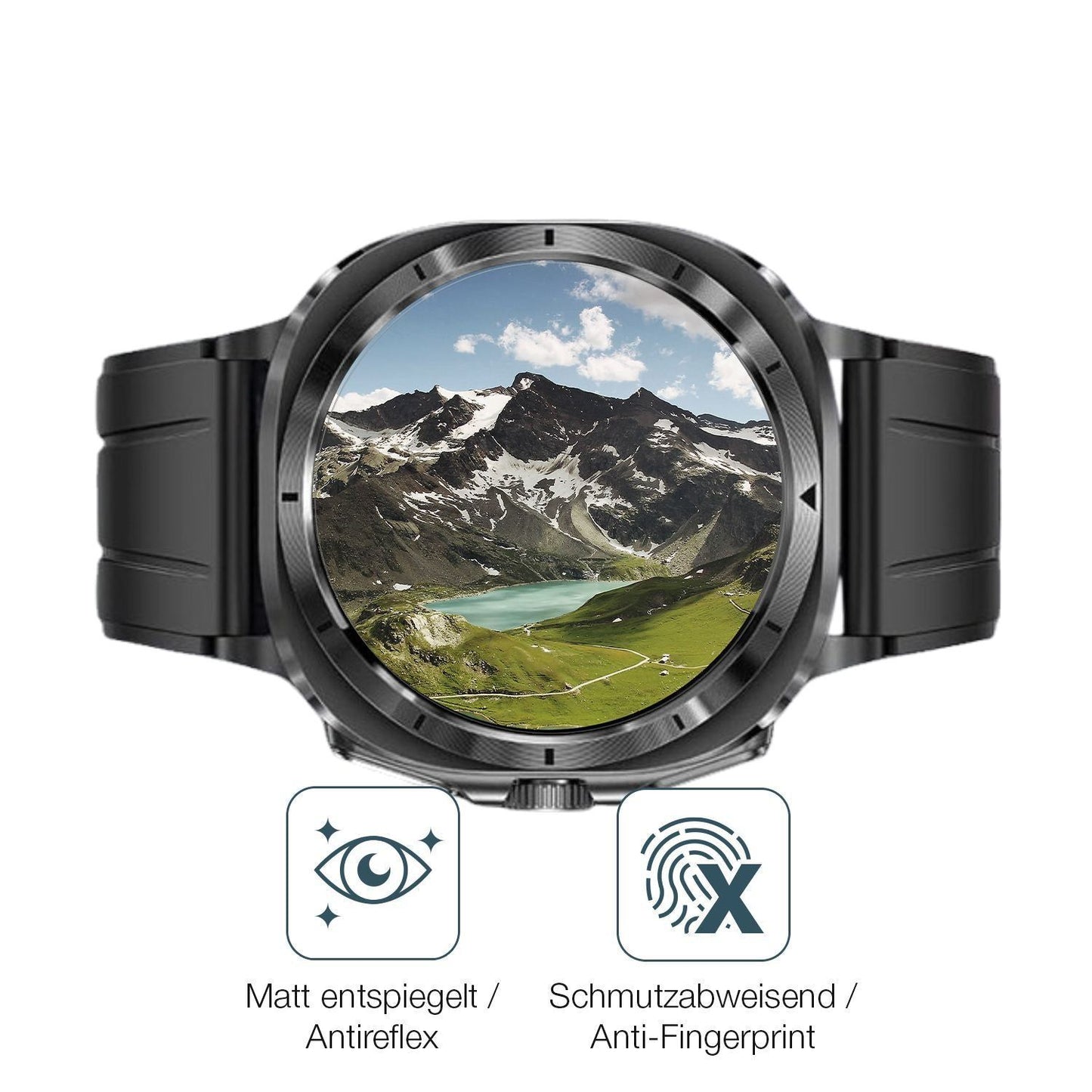 2x 9H Schutzfolie matt für Marsyu E03 1.43 Zoll Pa (5)