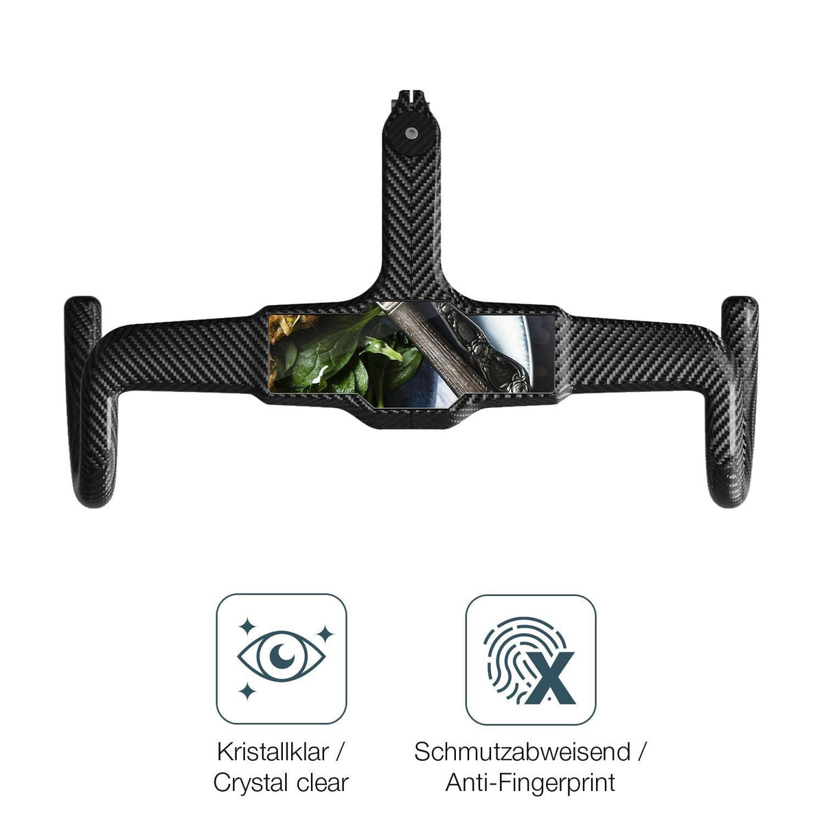 2x Schutzfolie klar für Flite Flitedeck Smart Cock (4)