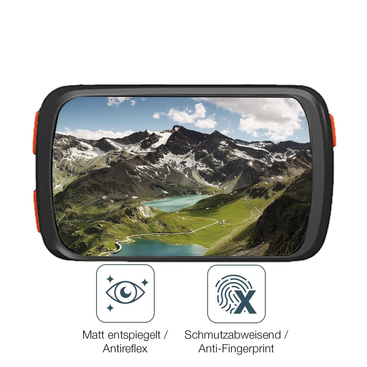 4x Schutzfolie matt für Magene C406 Pro Display-Sc (4)