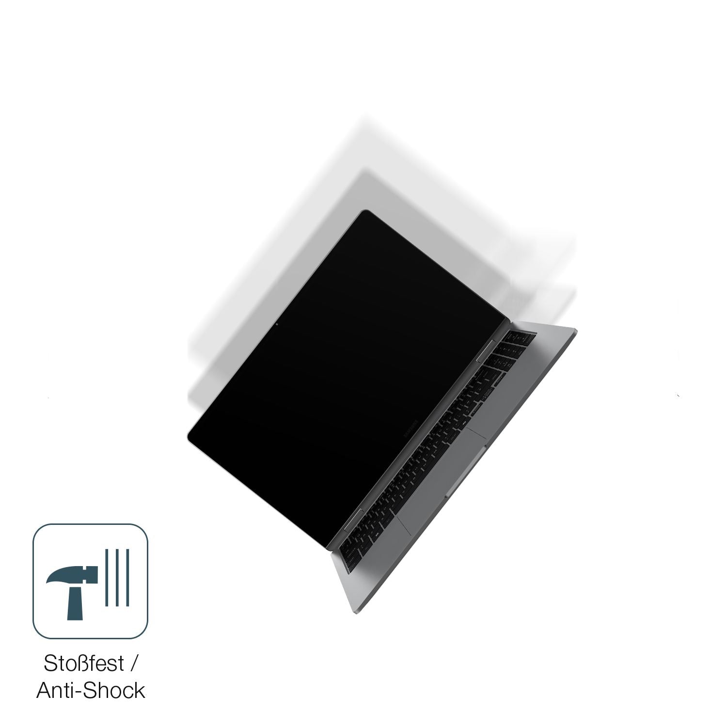 2x 9H Schutzfolie matt für Samsung Galaxy Book4 Ed (4)
