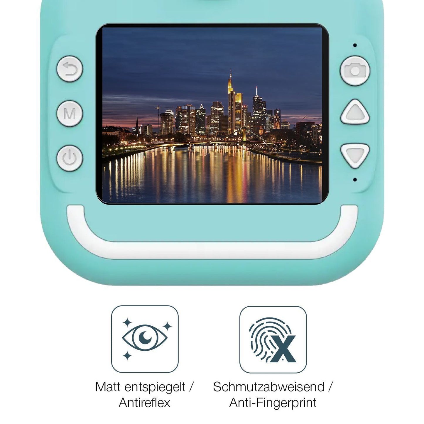 2x 9H Schutzfolie matt für Zounin Q5 Kinder Sofort (5)