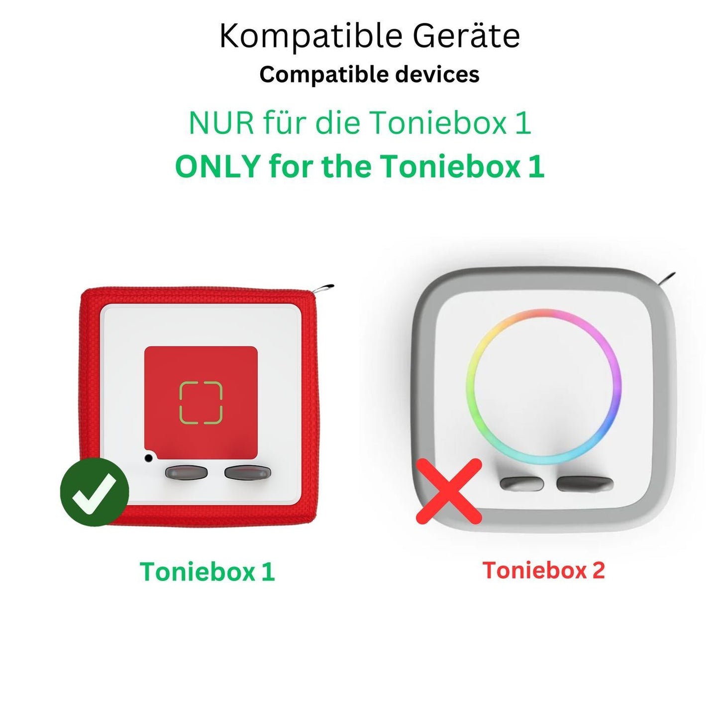 2x Schutzfolie klar für Tonie Toniebox Display-Sch (2)