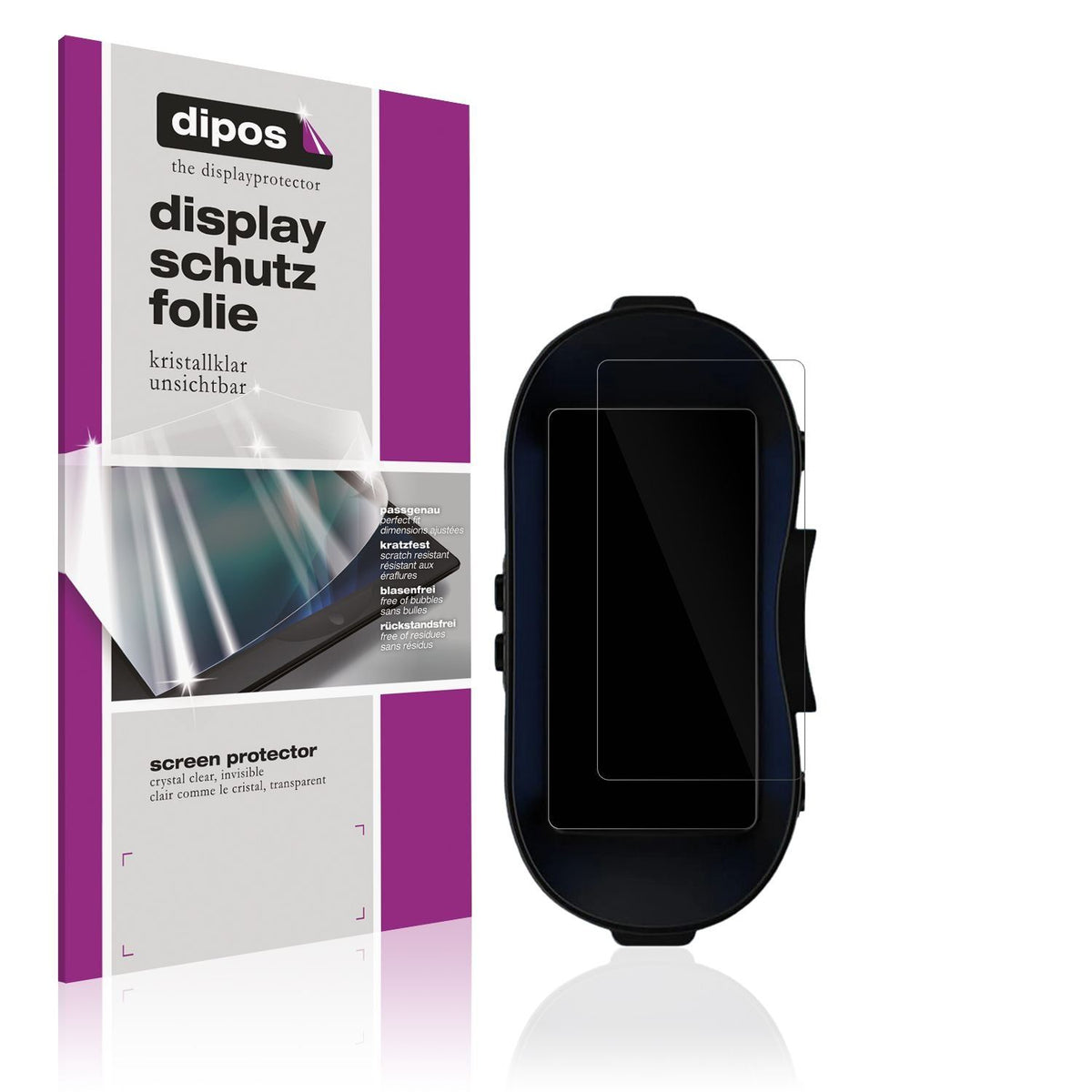 2x Schutzfolie klar für CIGMAN CNV02 Display-Schut (1)