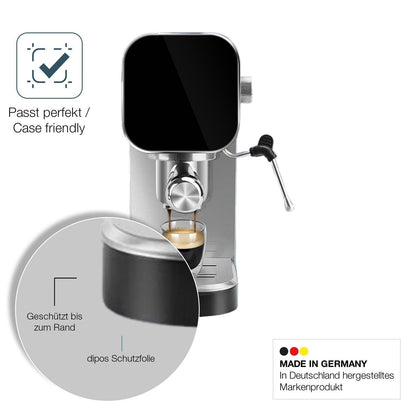 2x 9H Schutzfolie für Aigostar Barista Panzerfolie (6)