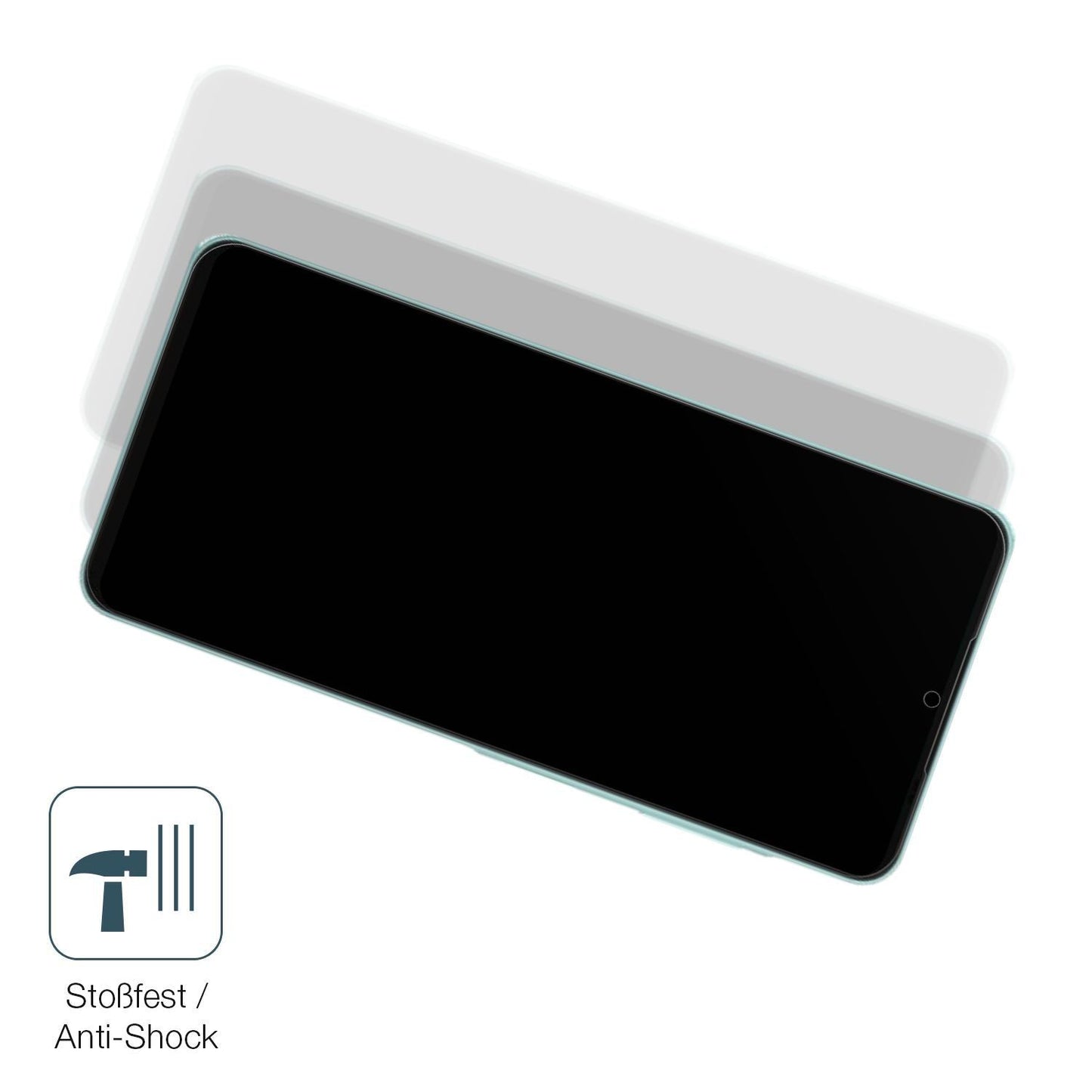2x 9H Schutzfolie matt für Samsung Galaxy A06 5G P (4)
