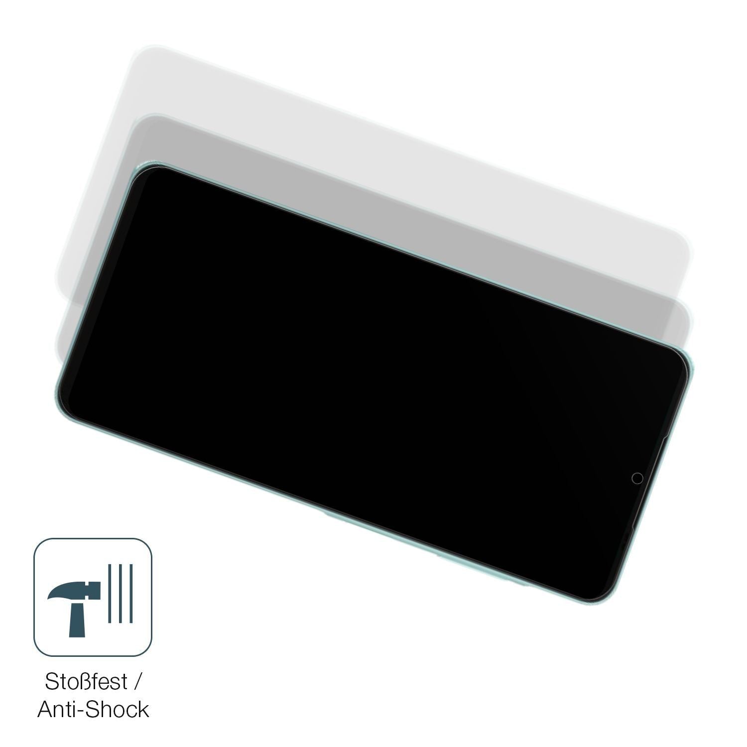 2x 9H Schutzfolie matt für Samsung Galaxy A06 5G P (4)