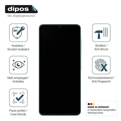 2x 9H Schutzfolie matt für Samsung Galaxy A06 5G P (7)