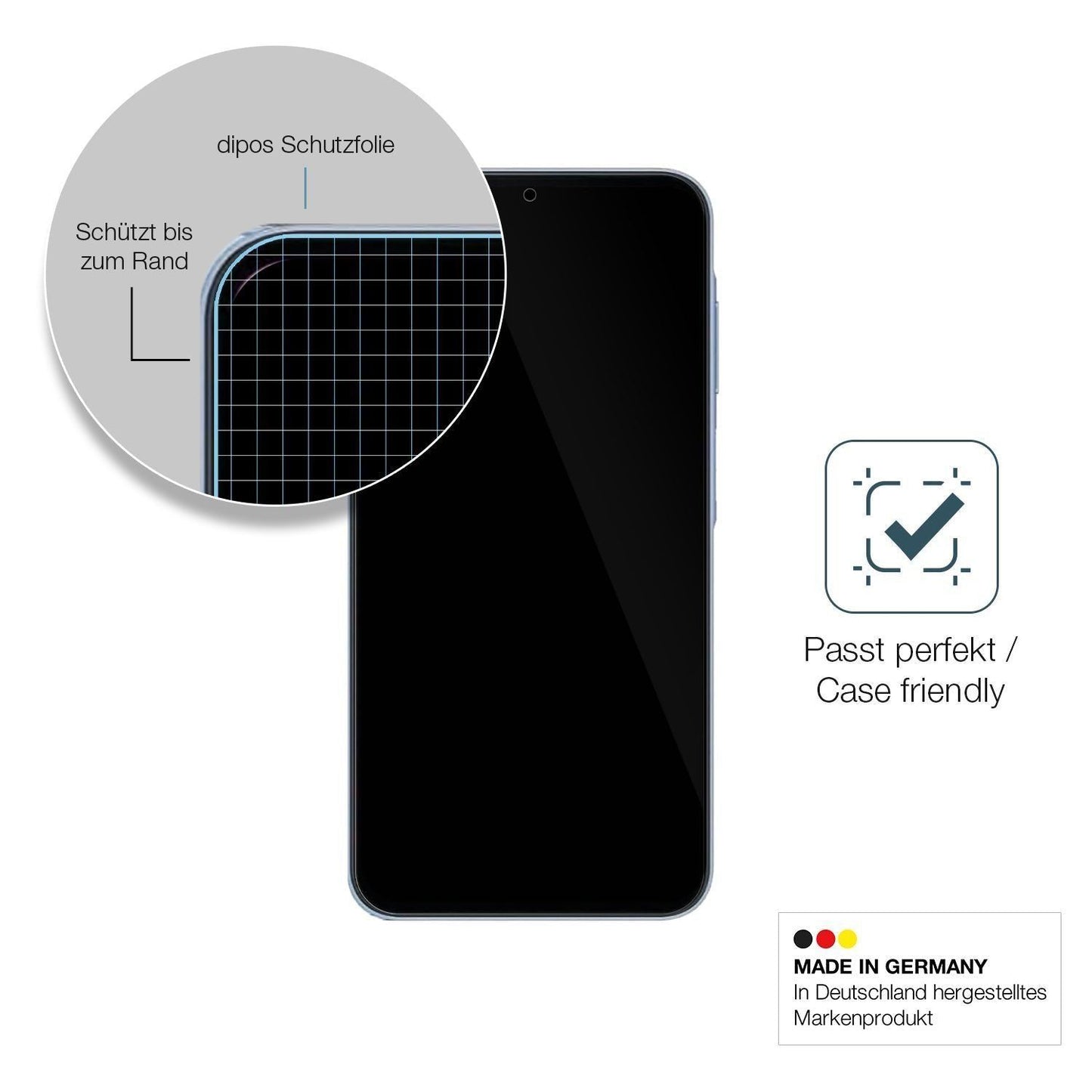 2x 9H Schutzfolie für Samsung Galaxy A25 Panzerfol (6)