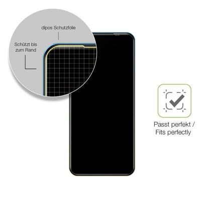 2x Full Cover Schutzfolie matt für Mobicel R9 Pro (6)
