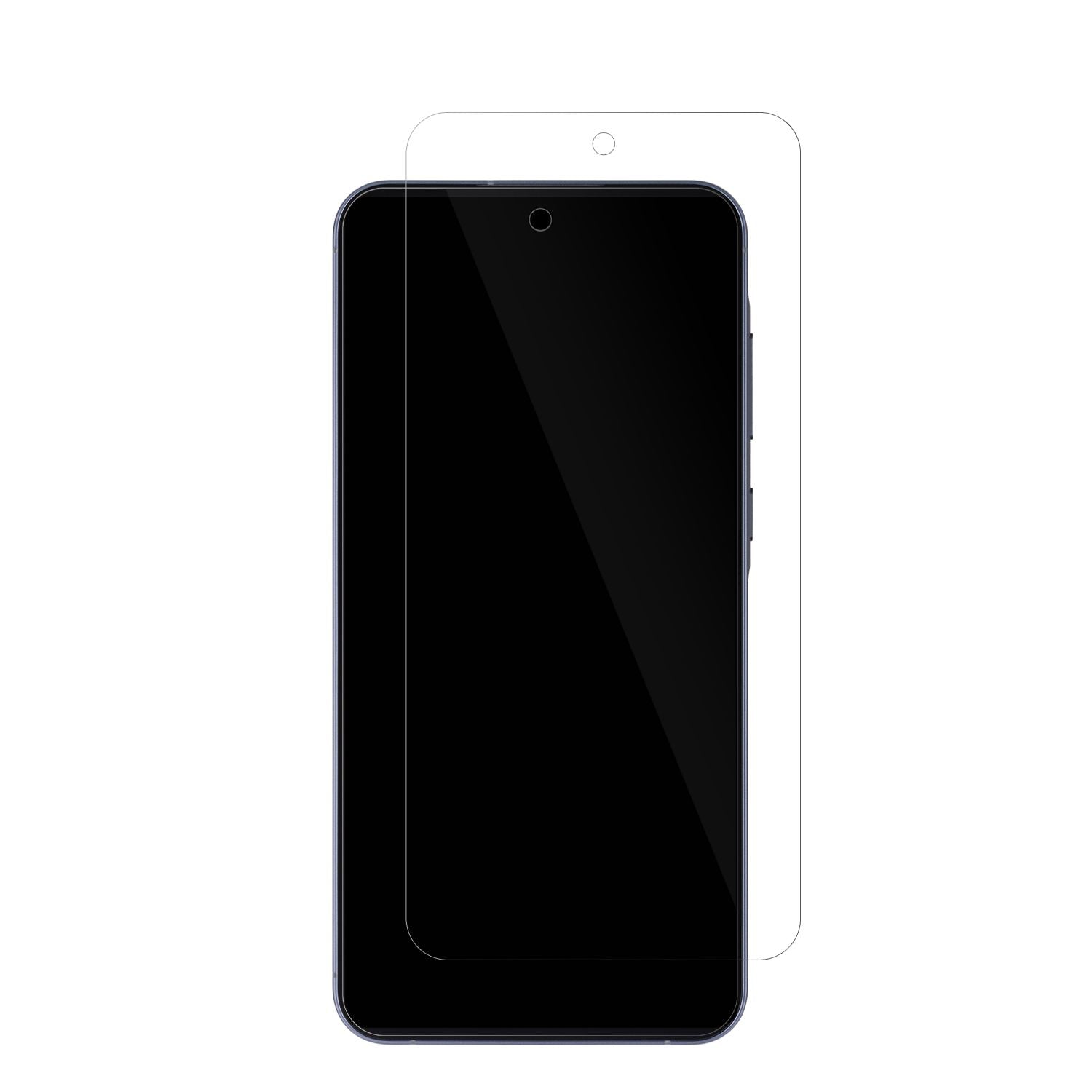 4x Schutzfolie klar für Samsung Galaxy A55 (case f (2)