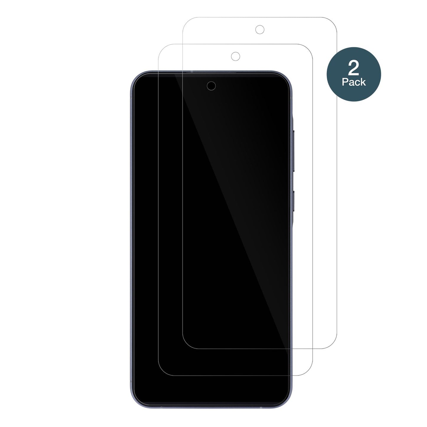 2x 9H Schutzfolie für Samsung Galaxy A55 (case fri (2)