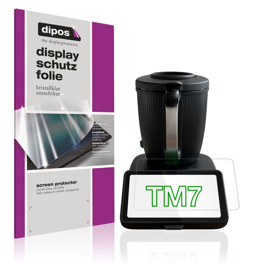 2x Schutzfolie klar für Vorwerk Thermomix TM7 Disp (1)