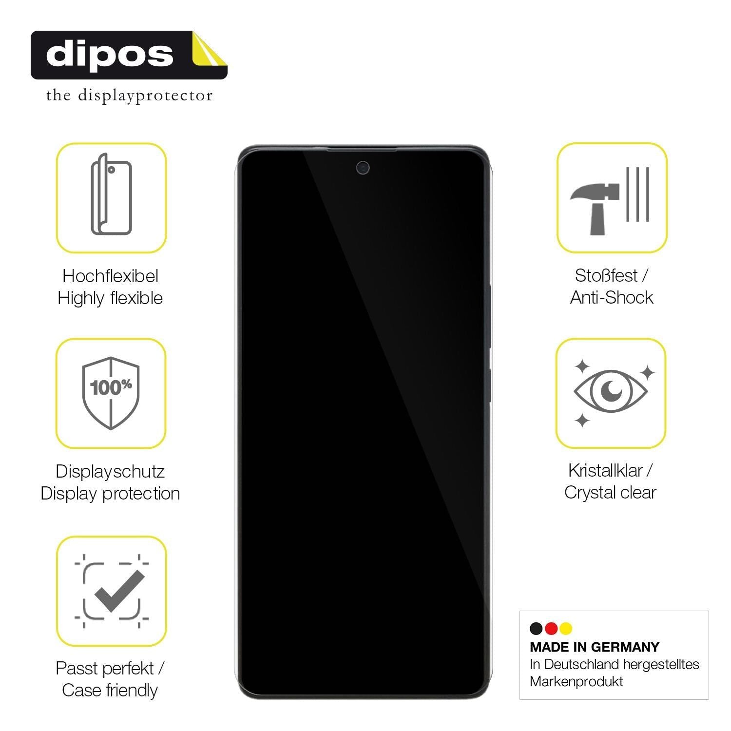 2x 3D Full Cover Schutzfolie für Vivo X80 Pro (7)